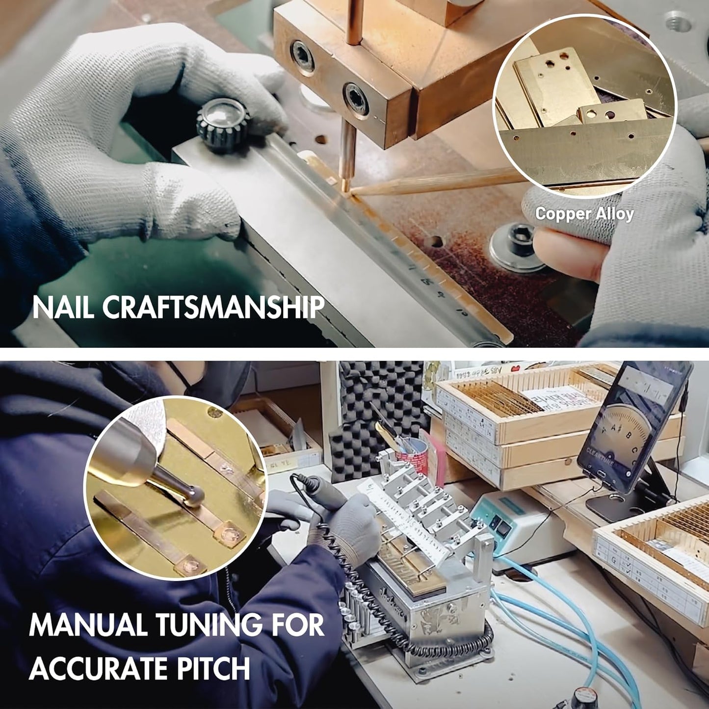 CONJURER Blues Harmonica for Beginners, 10 Hole A Key Diatonic Blues Harp with Stainless Steel Cover & Phosphor Bronze Reeds, Professional Grade for Adults, Gifts (Silver A)