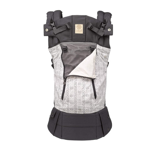 LÍLLÉbaby Complete All Seasons Ergonomic 6-in-1 Baby Carrier Infant to Toddler with Lumbar Support (7-45 Pounds), 360 Degree Baby Wearing & Multi-Position, Inward & Outward Facing (Etch)
