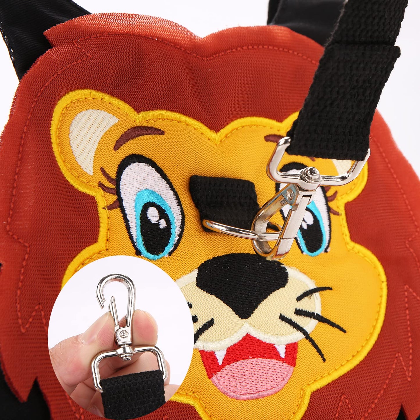 Toddlers Leash + Anti Lost Wrist Link Child Kids Safety Harness Kids Walking Wristband Assistant Strap Belt for Boys Pink Christmas Gift (Black)