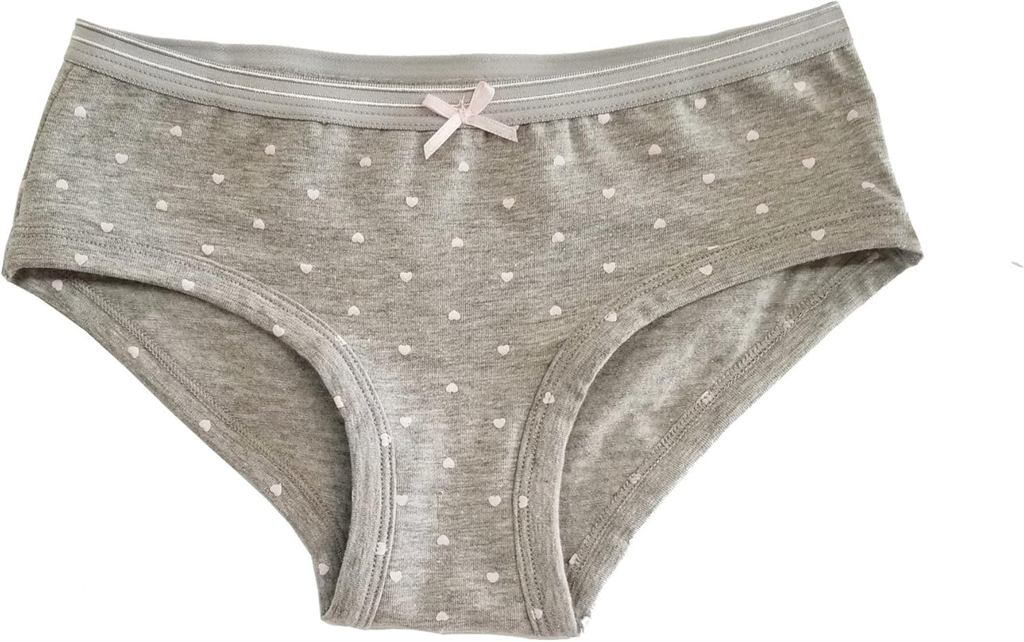 Popular Girls Underwear Hipster Panty - Soft Cotton Panties Underwear for Girls & Teen Size 7-14 - Multipack