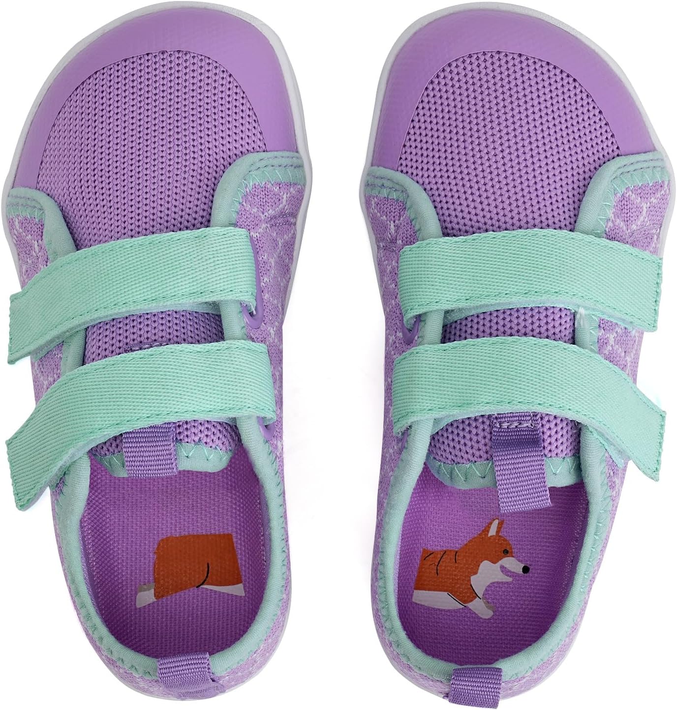 WateLves Toddler Little Kids Wide Barefoot Shoes The First Walking Shoes Girls Boys Breathable Zero Drop Minimalist Sneakers with Wide Toe Box Natural to Grow