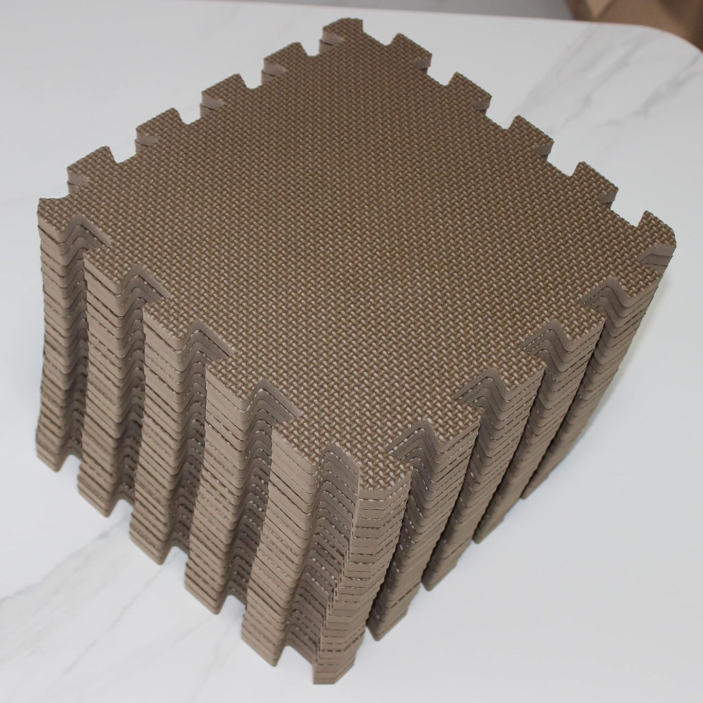 YIMINYUER® 25 Tiles (30cm×30cm×1cm Each Tile) Baby Soft Puzzle Play Mats, Kids Thick EVA Foam Floor, Toddlers & Children's Soft Interlocking Mat R06G301025