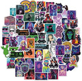 Qtl Cyberpunk Stickers - 75pcs Vaporwave Stickers for Laptop & Water Bottle - Waterproof