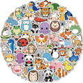 100 Pcs Animal Stickers for Kids, Cute Water Bottle Stickers for Kids Waterproof, Vinyl Laptop Kid Sticker Pack, Kid Classroom Prizes for Elementary Students