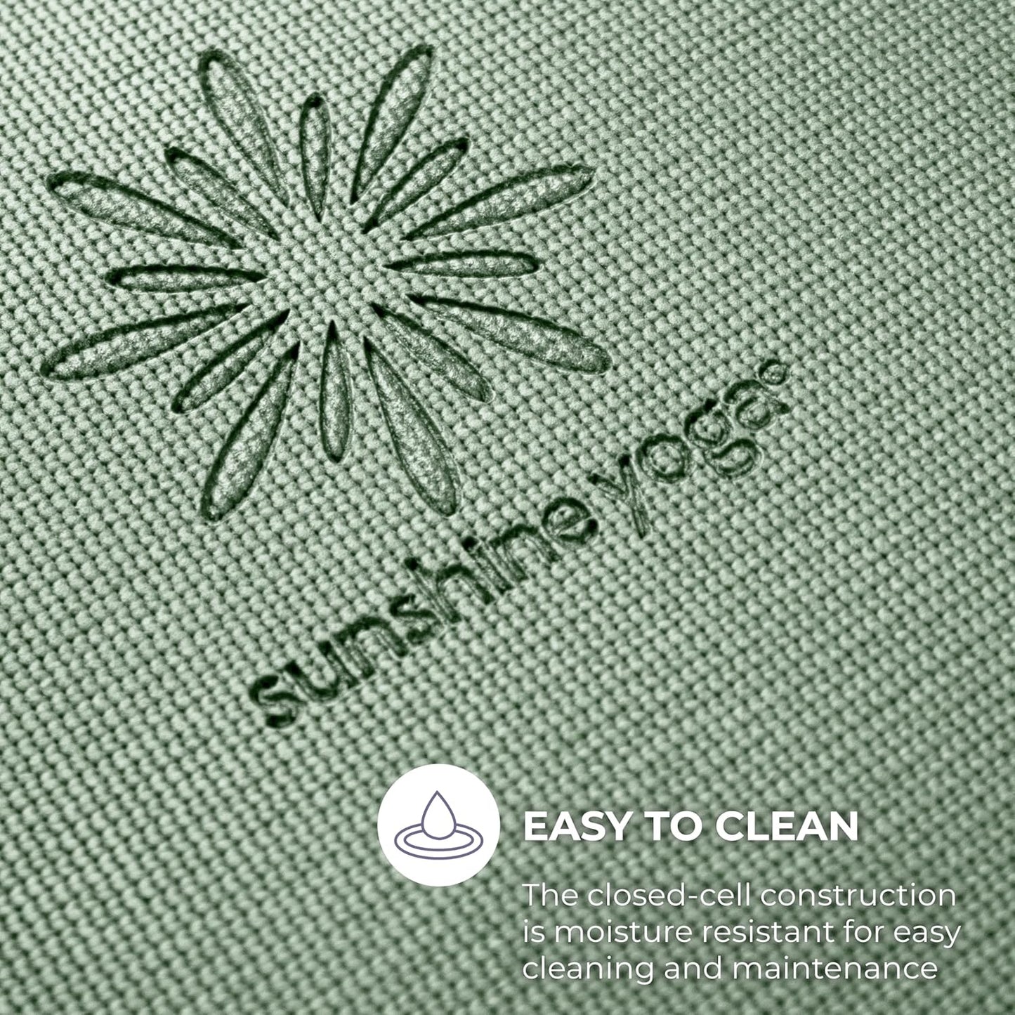 Sunshine Yoga Voyage Yoga Mat, 10 Pack, 72" x 24" Professional Studio and Gym Bulk Yoga Mats, 5mm Thick, Durable, Anti-Tear, Non Slip Fitness and Exercise Mats