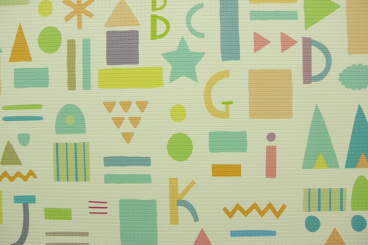 Baby Care Play Mat (Large, Sea Petals - Yellow) 82'' x 55'' Original One-Piece Reversible Rollable Waterproof Play Mat for Infants, Babies, Toddler, and Kids