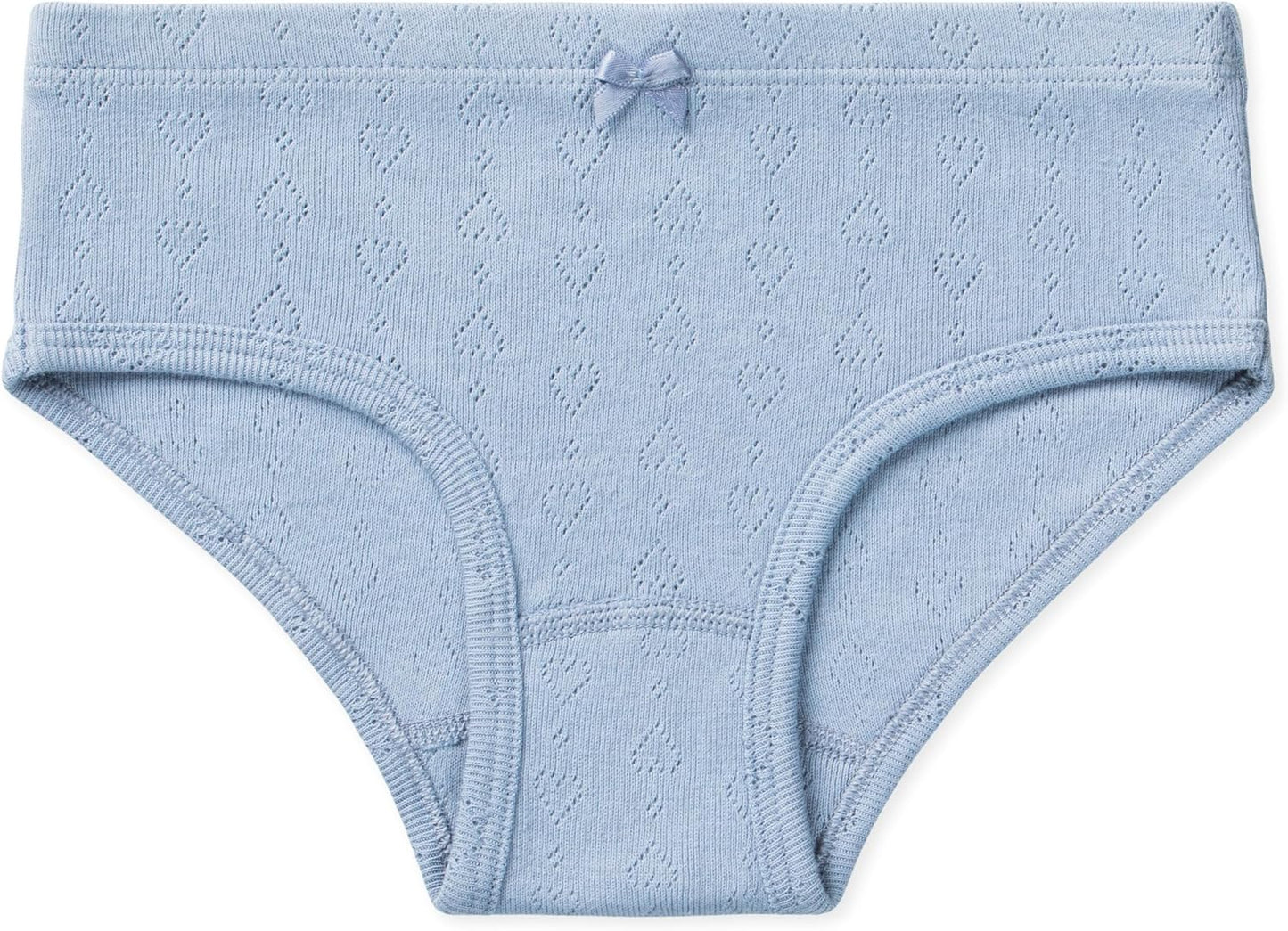 Lucky & Me Erica Girls Bikini 100% Organic Cotton Children's Underwear 6 Pack