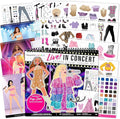Fashion Angels Live! in Concert Sticker Stylist Fashion Set, Includes Concert Venue Style Boards, Popstar Silhouettes & 600+ Stickers, Ideal Gift for Kids & Teens