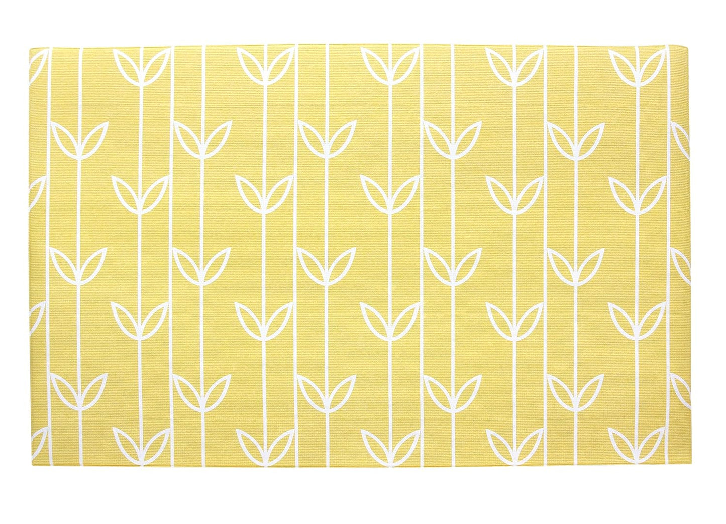 Baby Care Play Mat (Large, Sea Petals - Yellow) 82'' x 55'' Original One-Piece Reversible Rollable Waterproof Play Mat for Infants, Babies, Toddler, and Kids