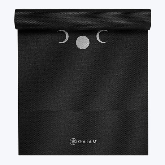 Gaiam Yoga Mat - Premium 6mm Print Extra Thick Non Slip Exercise & Fitness Mat for All Types of Yoga, Pilates & Floor Workouts (68"L x 24"W x 6mm Thick)