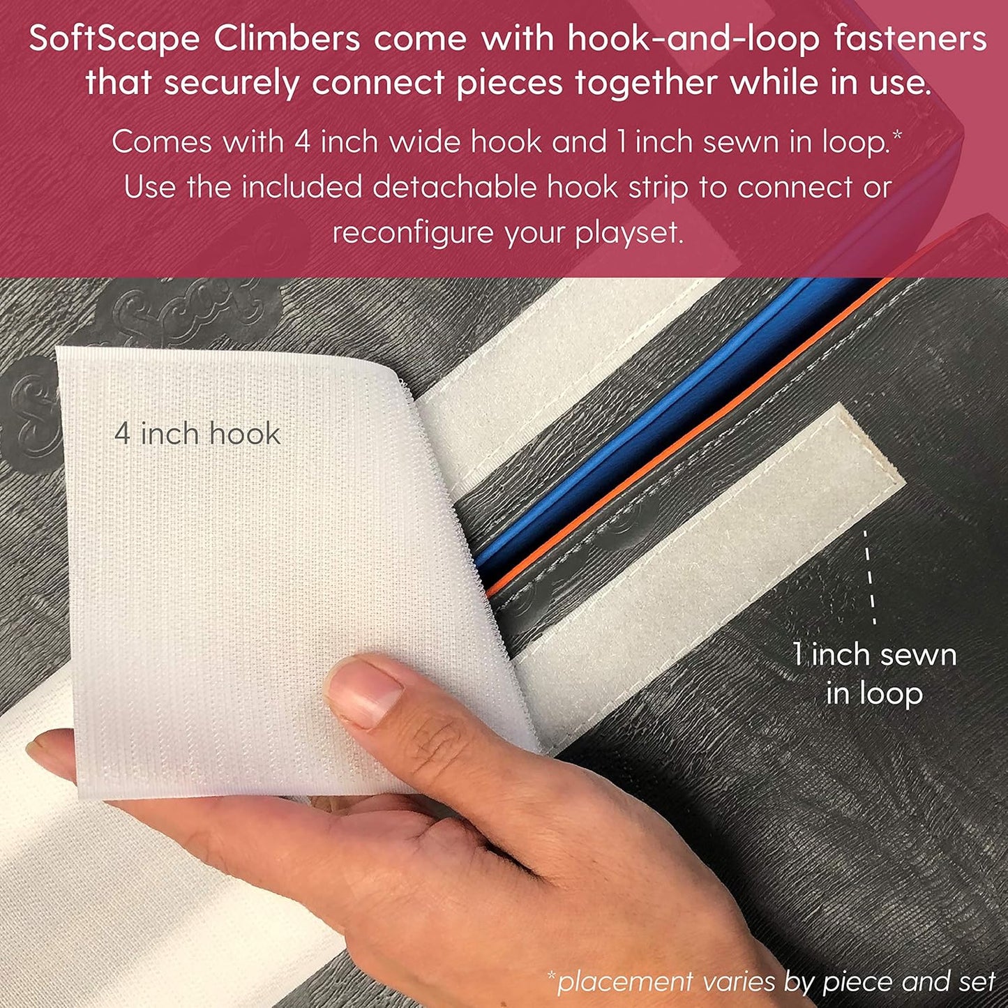 Factory Direct Partners 11618-AS SoftScape Toddler Playtime Climber, Indoor Active Play Structure (3-Piece Set) - Assorted