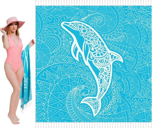 Oversized Turkish Beach Towel Blanket XXL Cotton Sandproof Towels Boho Woven Extra Large Big Sand Free Giant Throw Thick Blankets Huge Quilt XL Picnic Camping Necessities Cloud For Adult Gifts