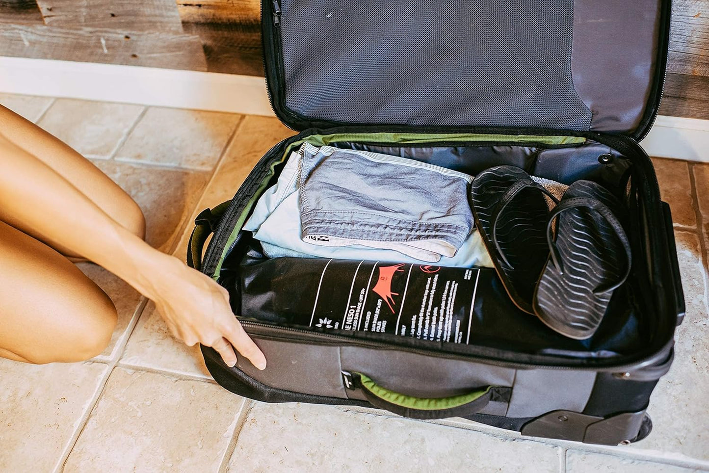 Neso Tents Beach Tent with Sand Anchor, Portable Canopy Sunshade - 7' x 7' - Patented Reinforced Corners(Lehua Red)