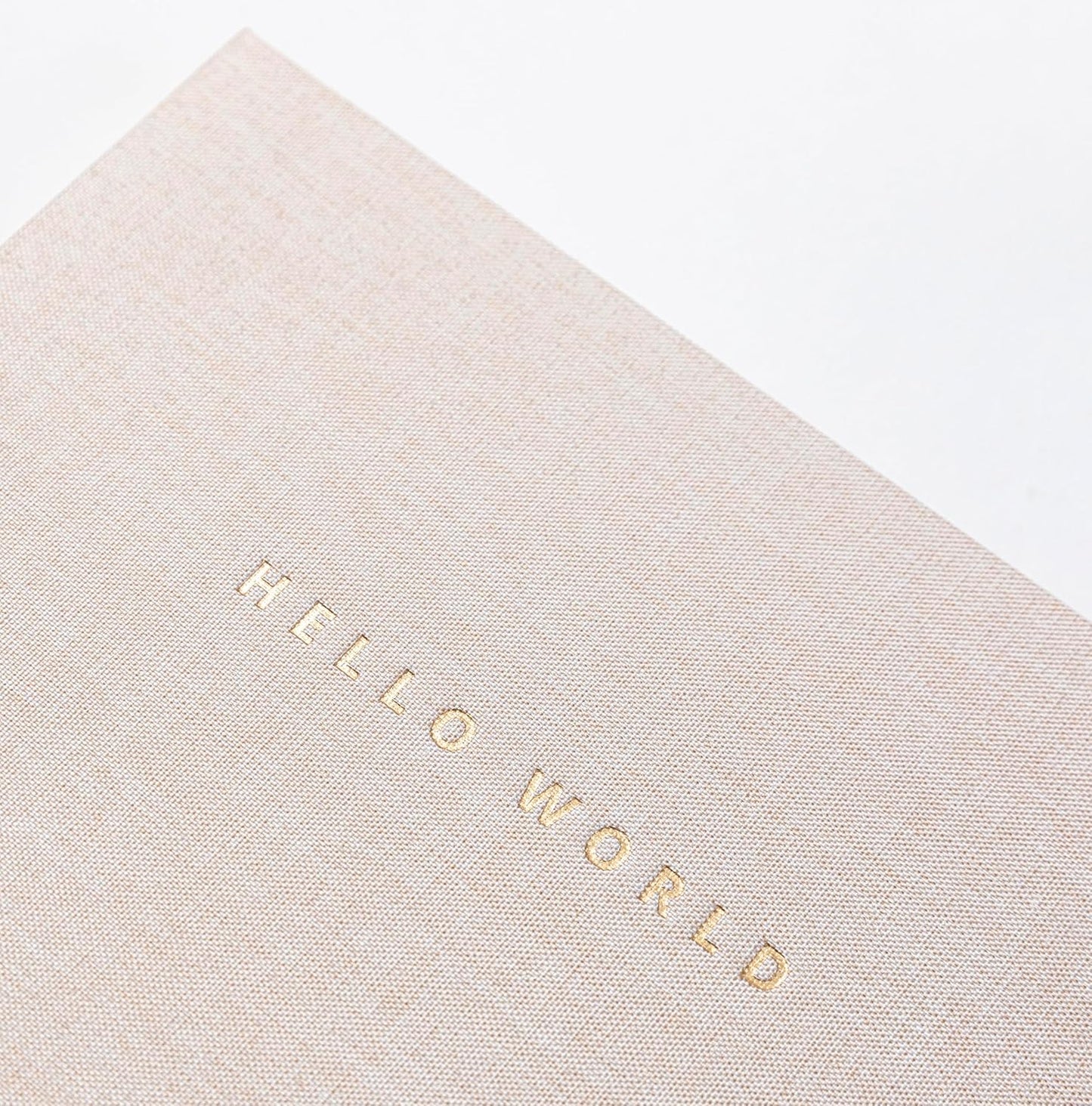 Linen Gender Neutral | Minimalist Keepsake Memory Book Photo Album for Baby Boy or Girl First 5 Years – A Milestone Book to Record Every Event from Birth to Age 5 (Linen)